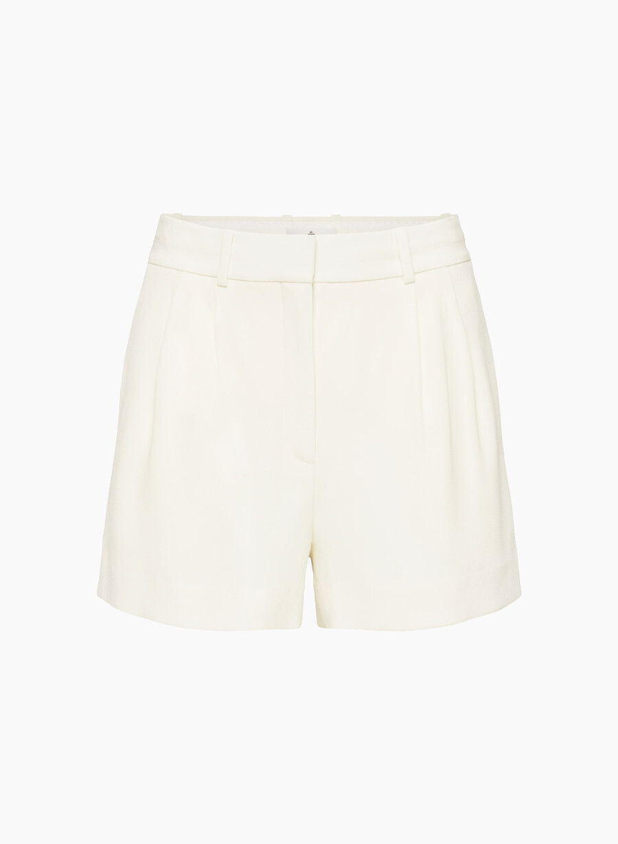 plisserad mini kort ljus bjÖrk