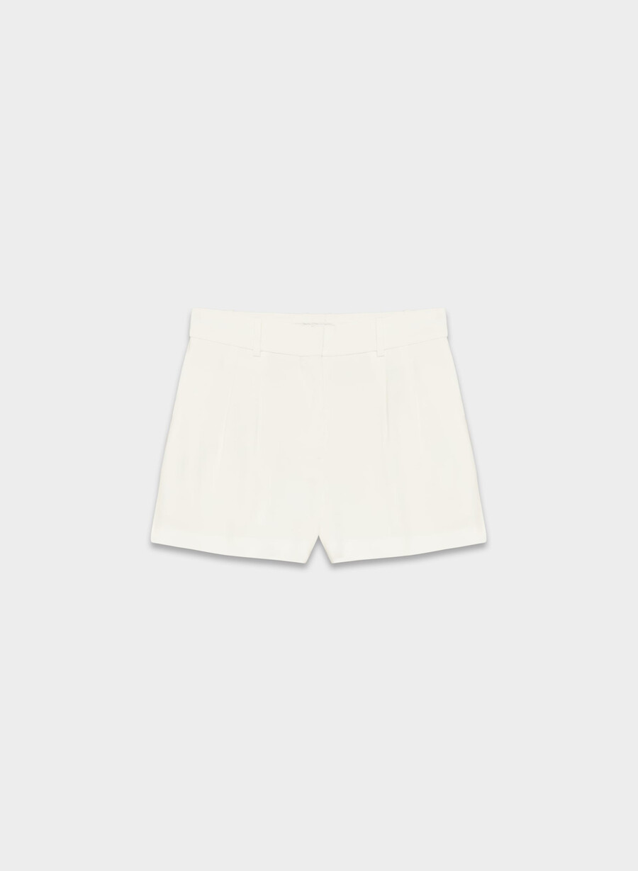 plisserade minishorts espace