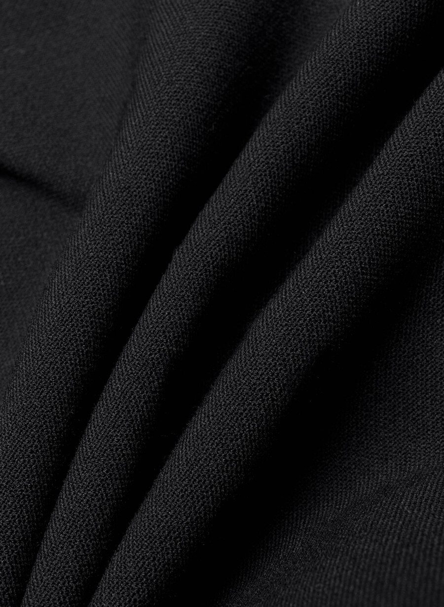 plisserade minishorts - Återväsentlig svart