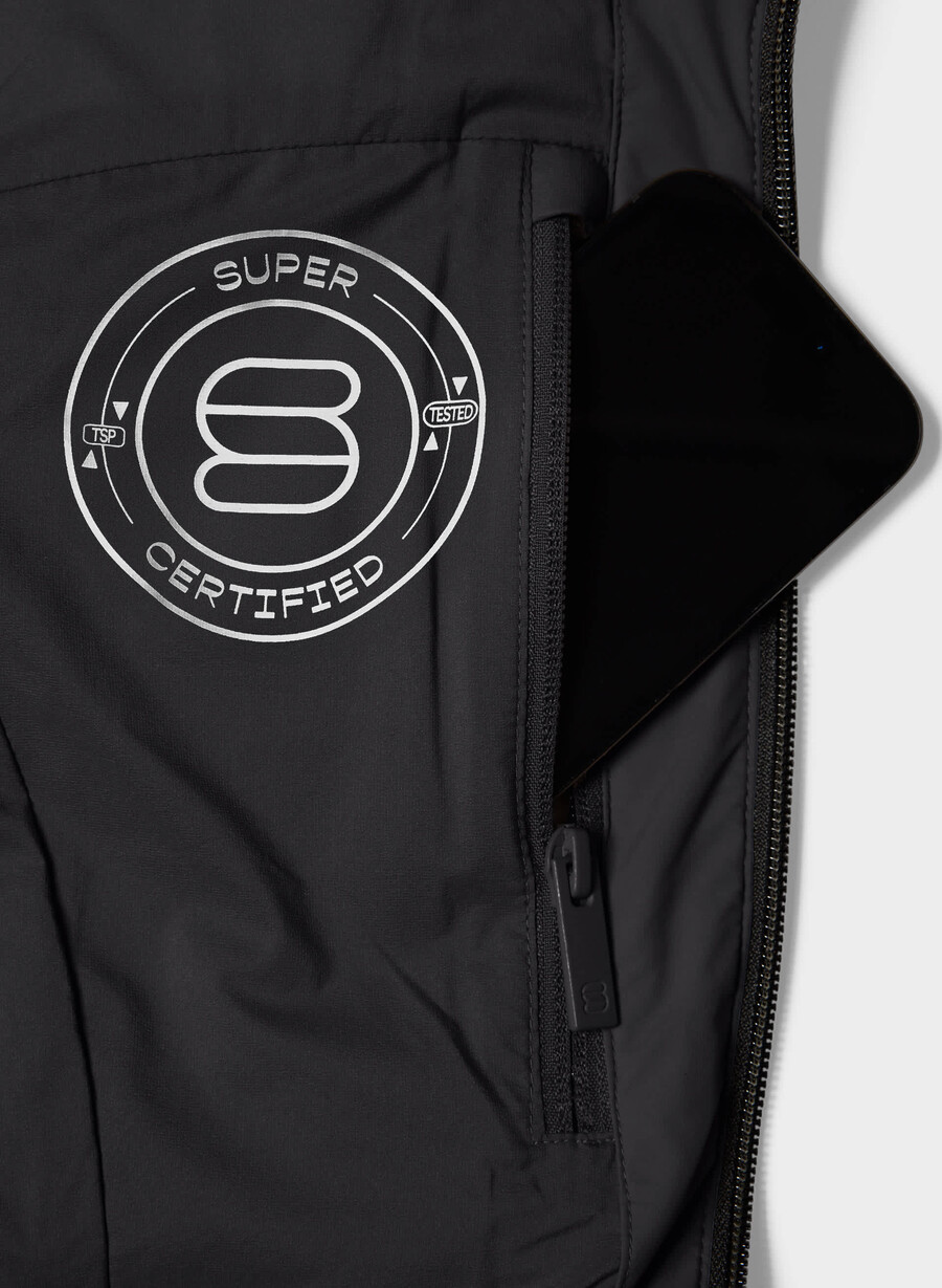 supersnug puff₂o lång - rainstop svart