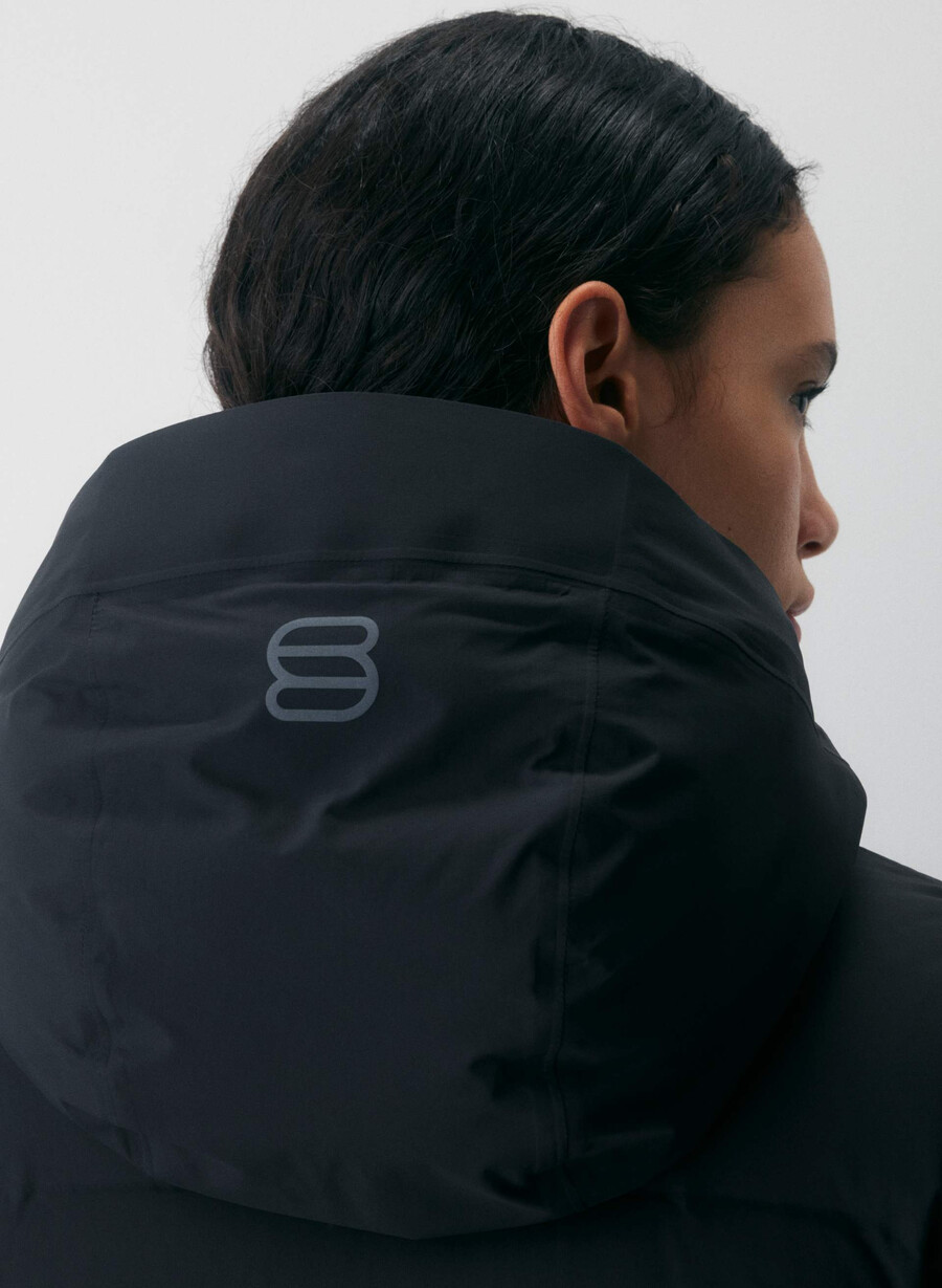 supersnug puff₂o lång - rainstop svart