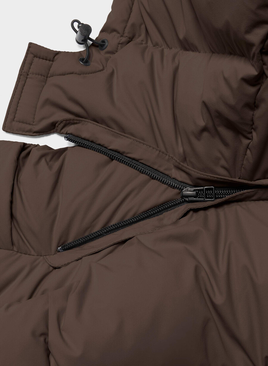 super puff mellanvästen - climatte rich mocha brun