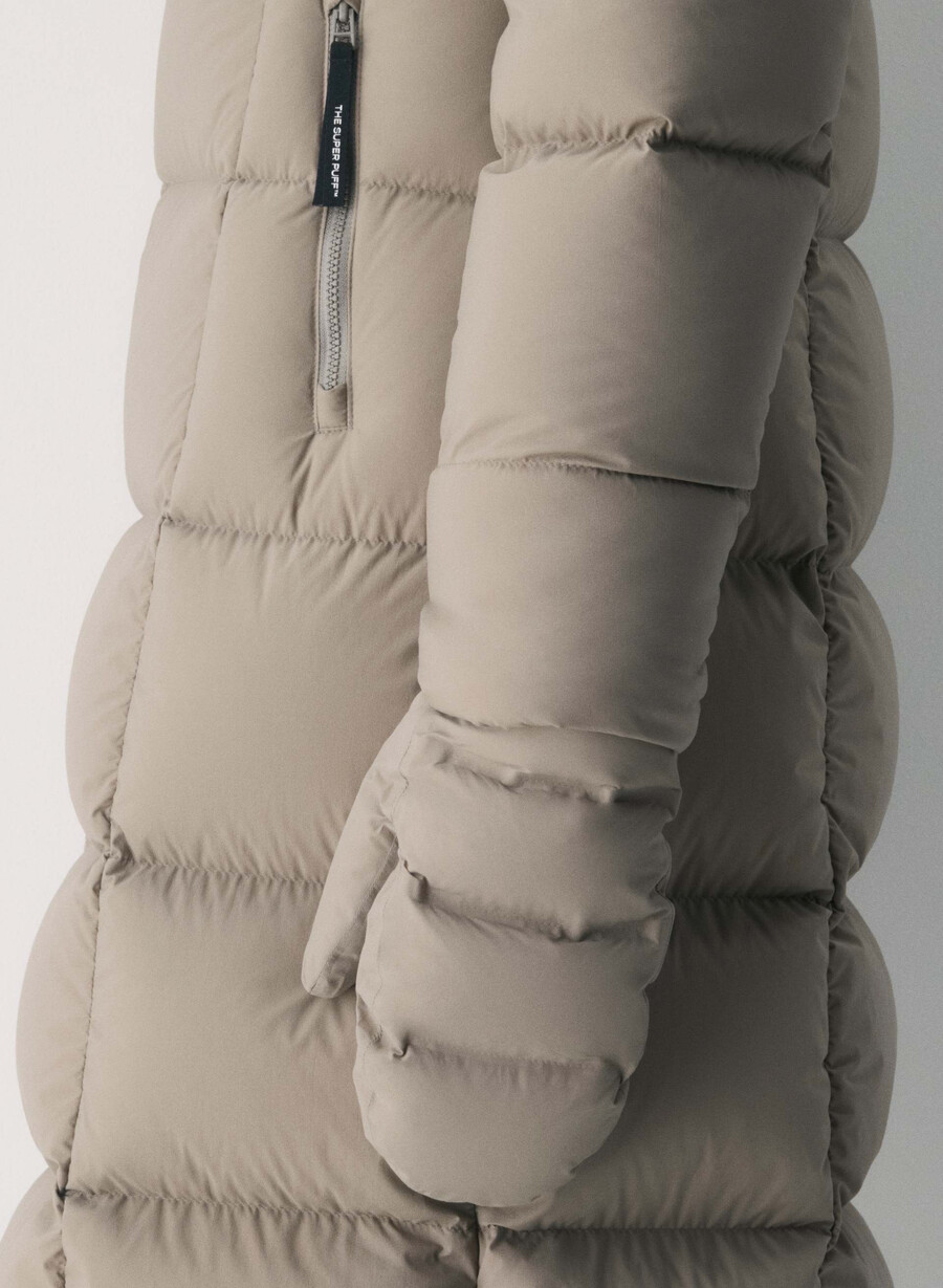super puff₂o-vanten - rainstop modern taupe