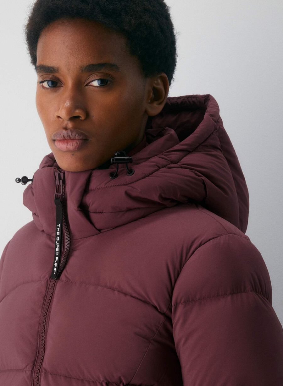 supersnug puff - climatte kryddig burgundy