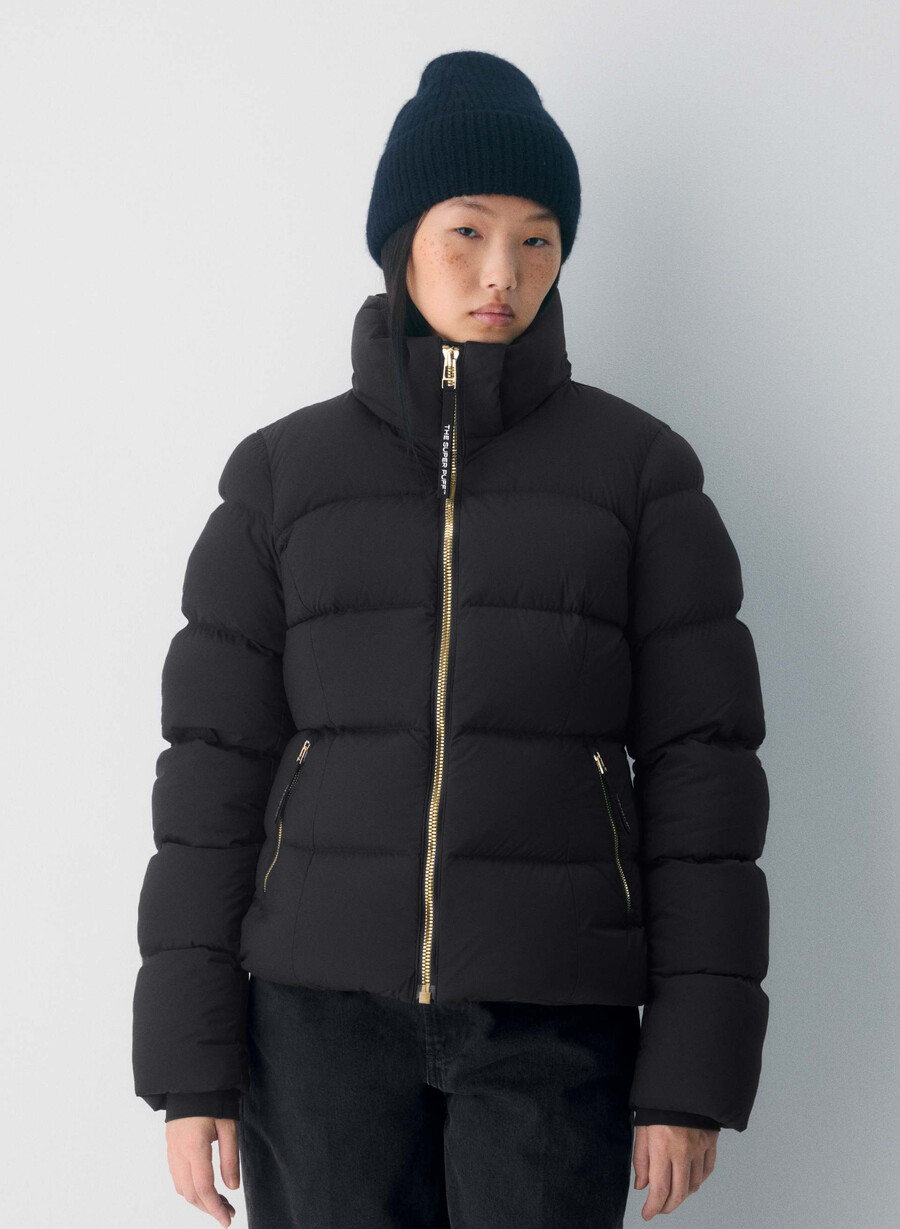 supersnug puff - climatte svartglÄnsande guld