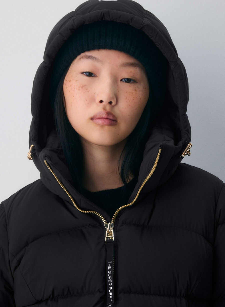 supersnug puff - climatte svartglÄnsande guld