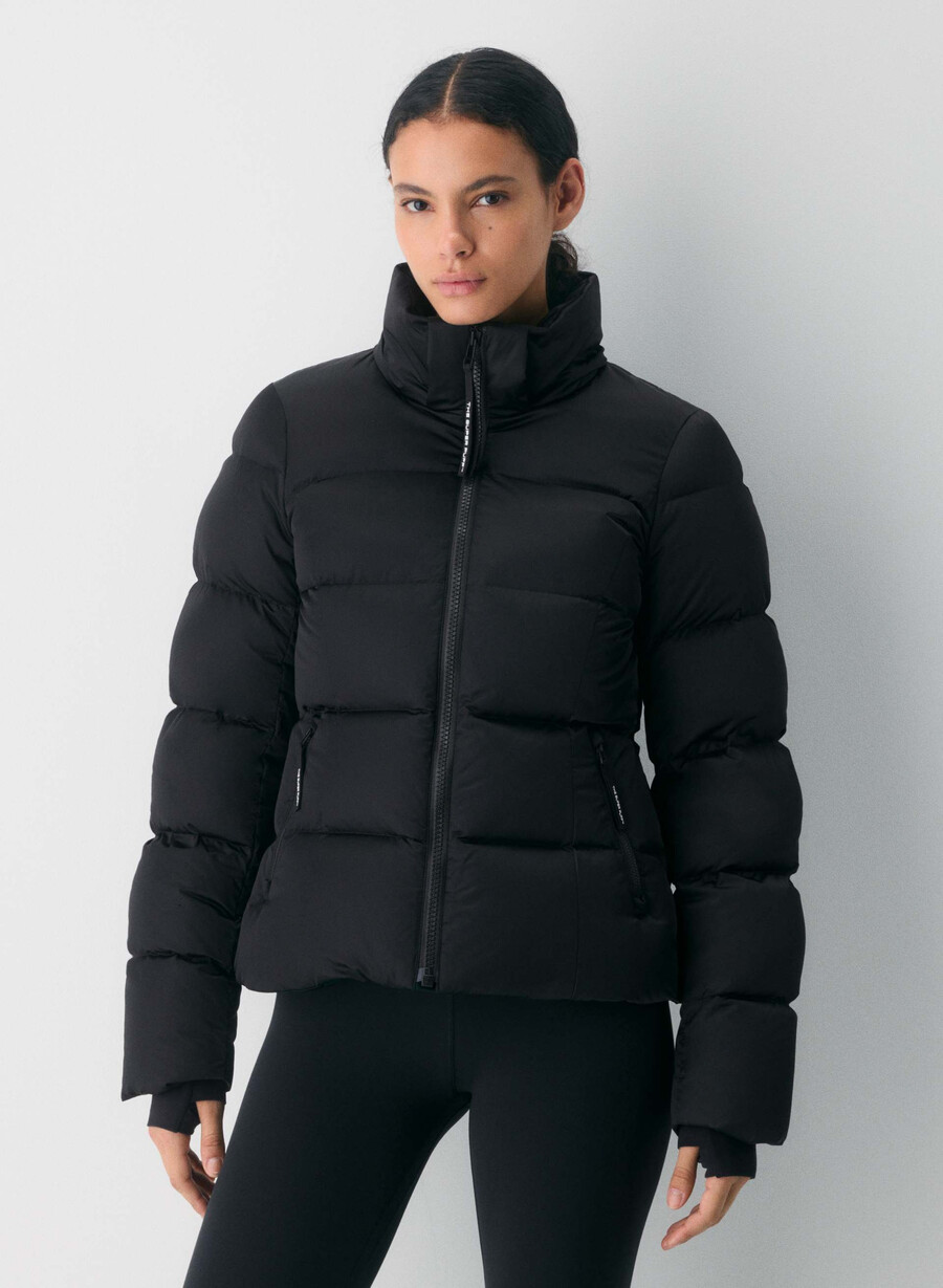 supersnug puff - satin flex svart
