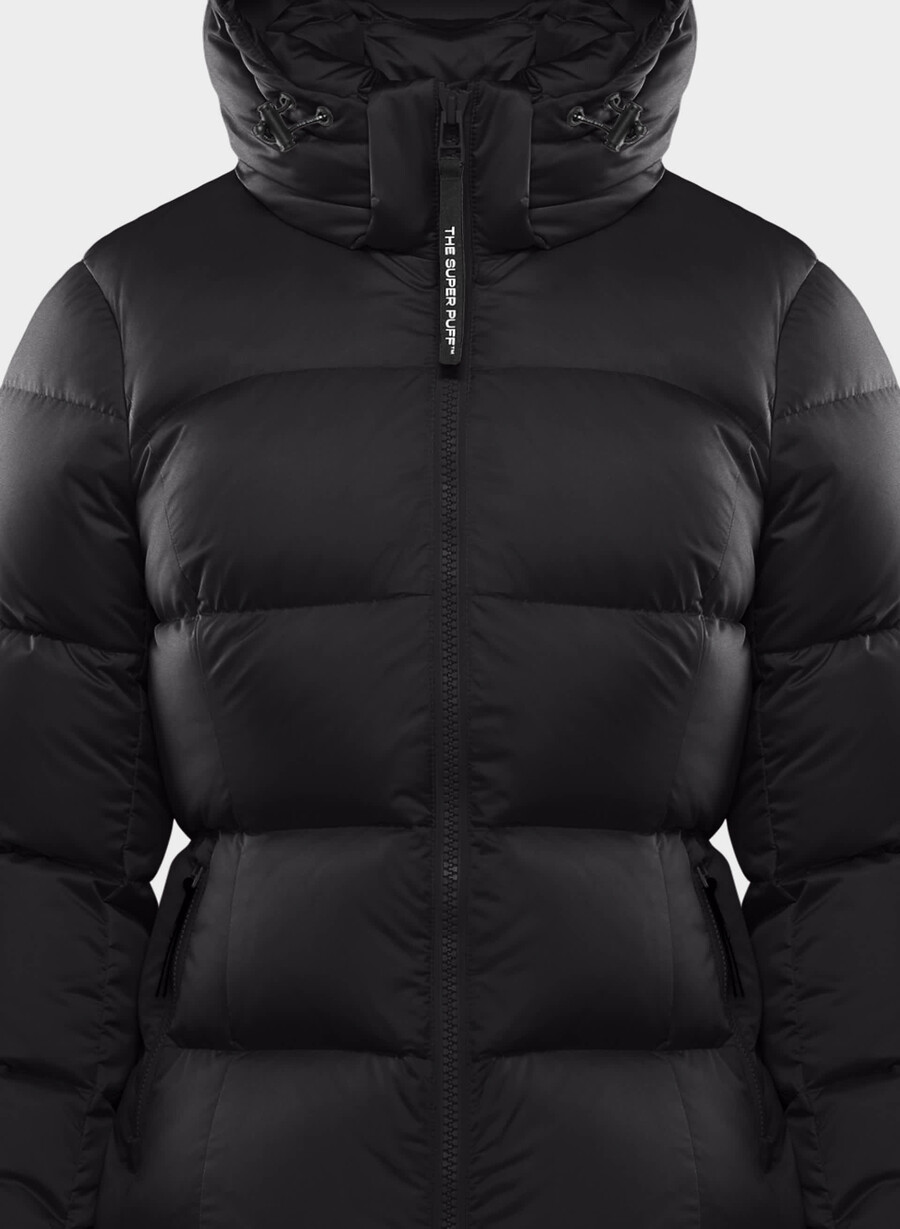 supersnug puff - satin flex svart