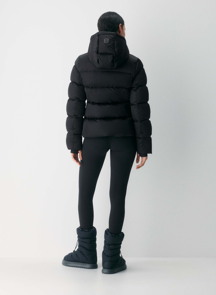 supersnug puff - satin flex svart