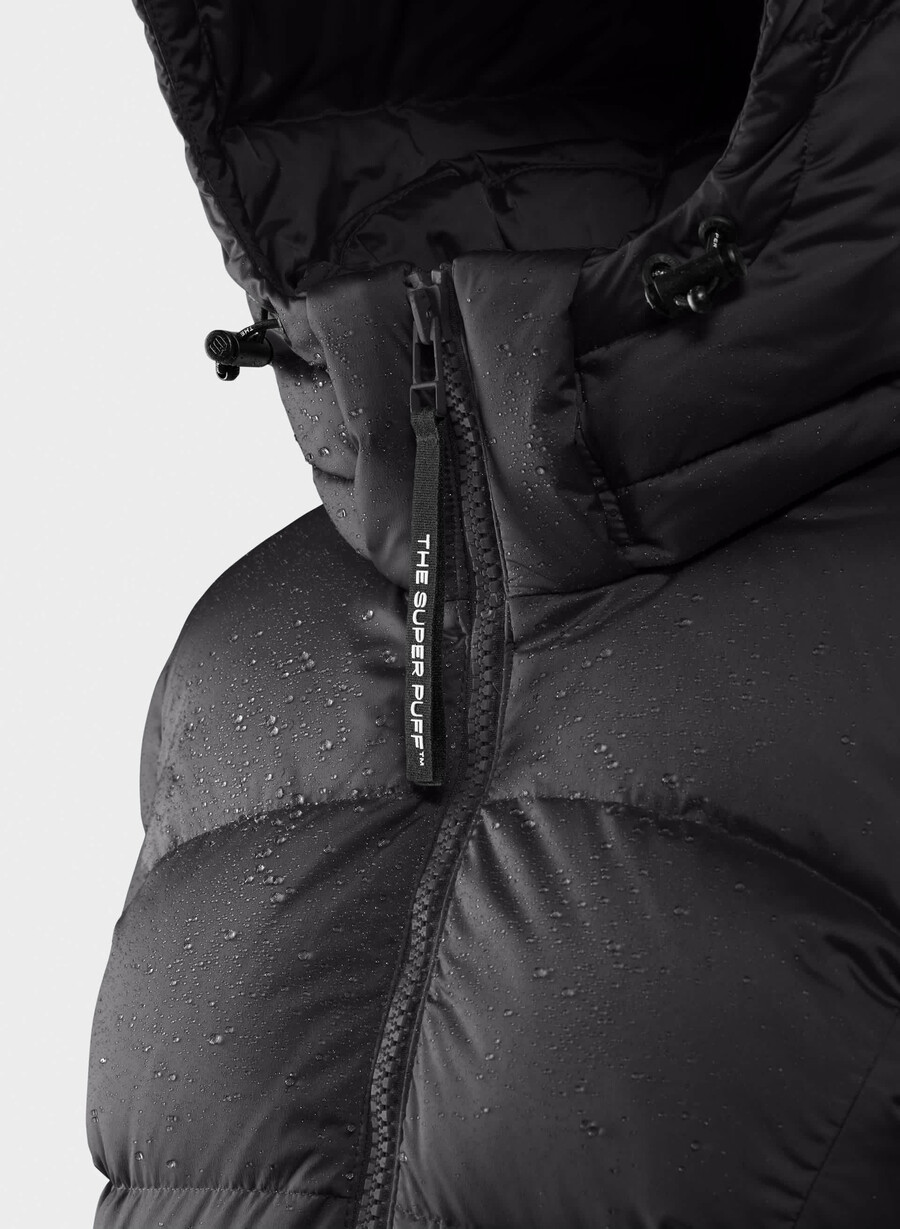 supersnug puff - satin flex svart