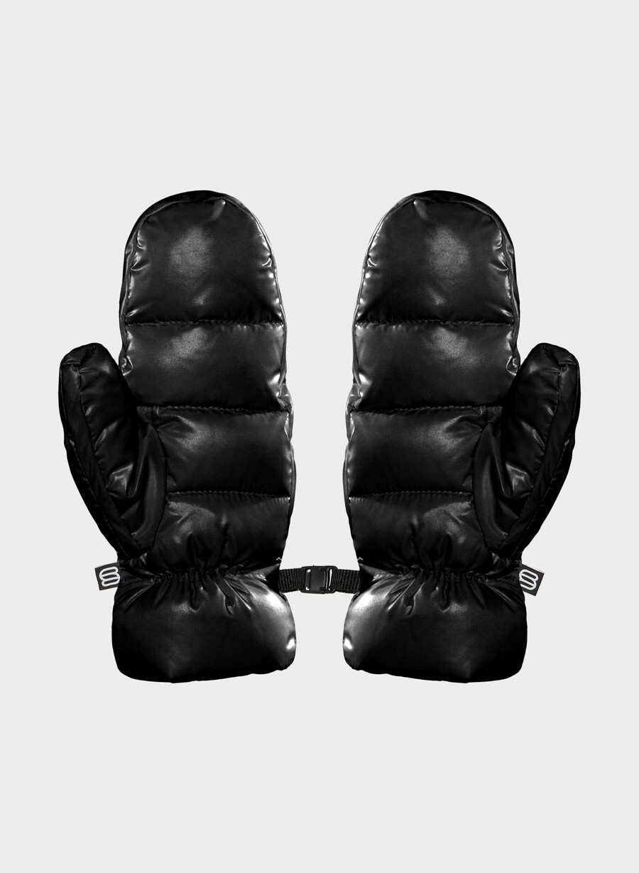 the super puff vante - högblank svart