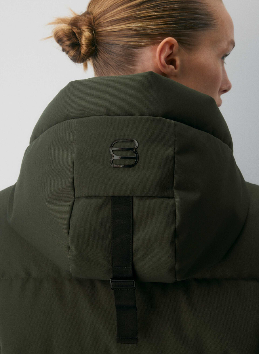 super arctic parka mid - arctic twill flintgrÖn