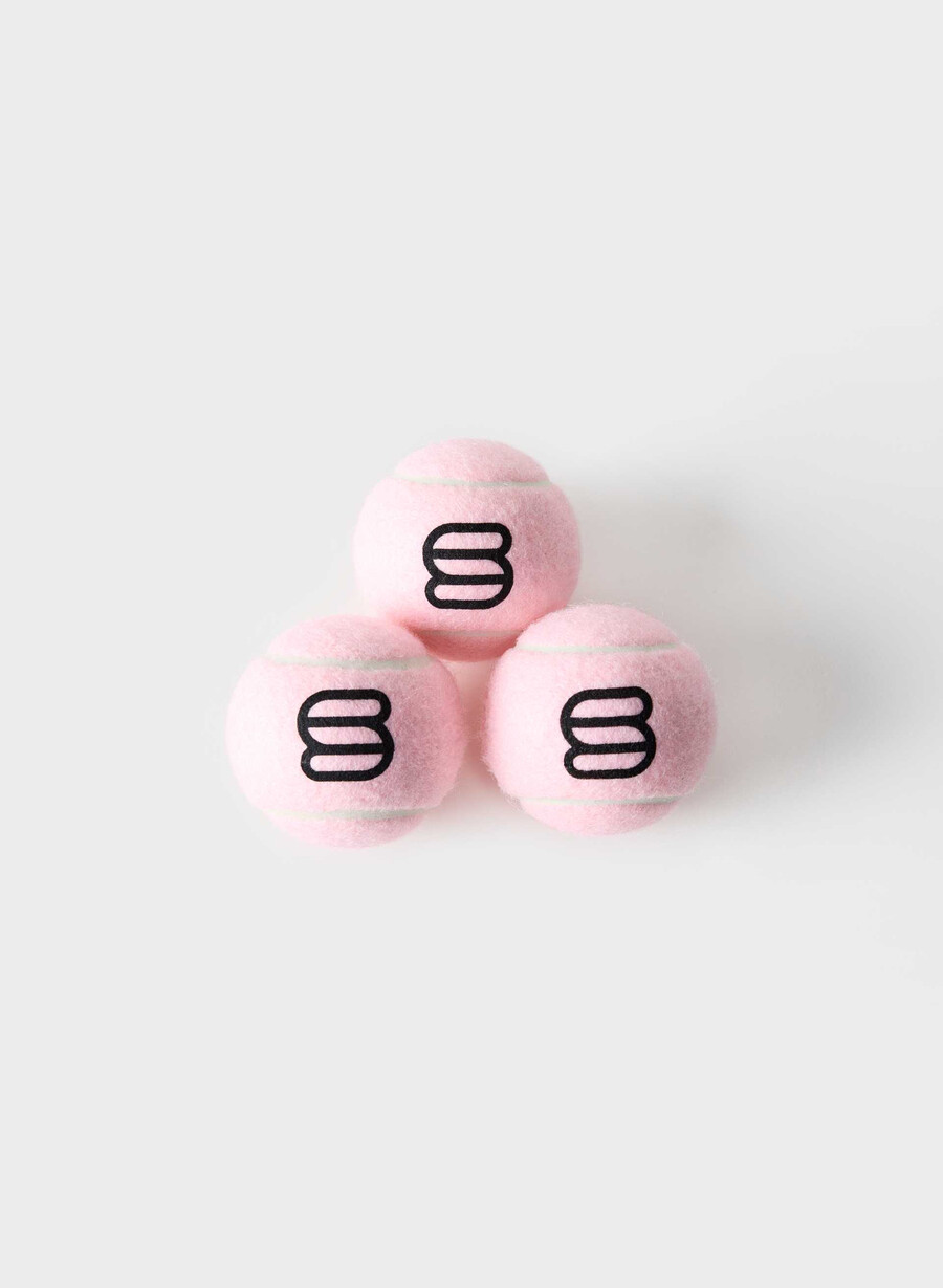 super puff tennisboll 3-pack chalk pink