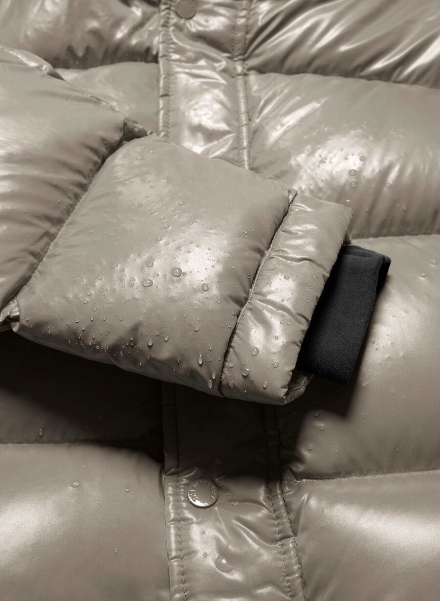 super puff högblank modern taupe