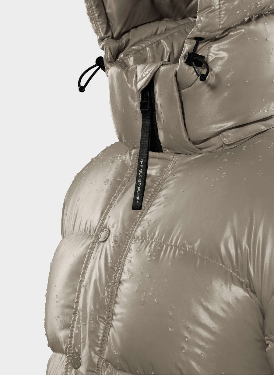 super puff högblank modern taupe
