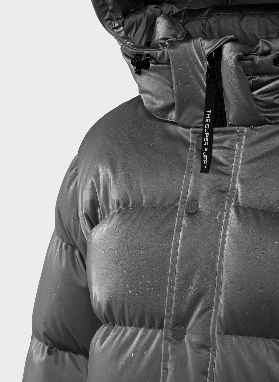 the super puff shorty - flytande glans kolgrÅ