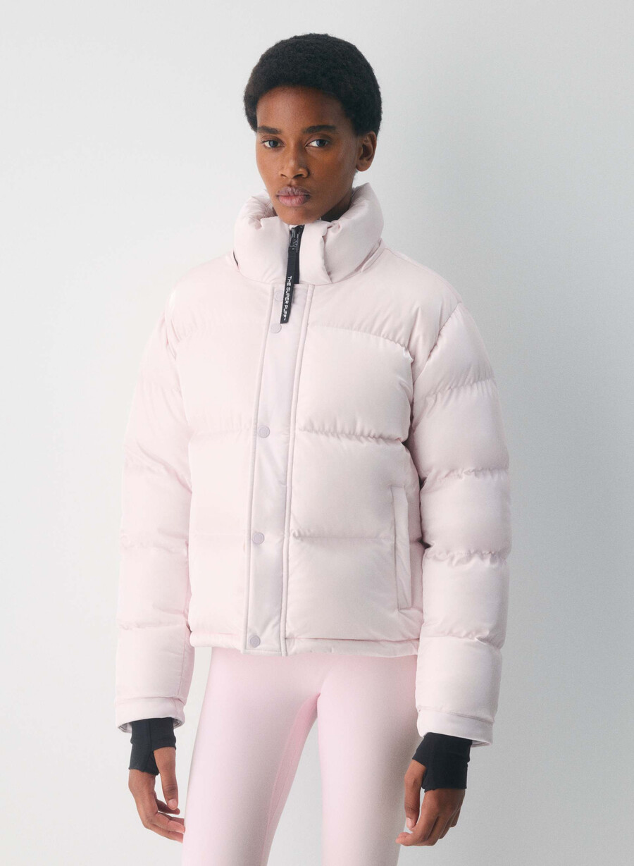 the super puff shorty - flytande glans mochi rosa
