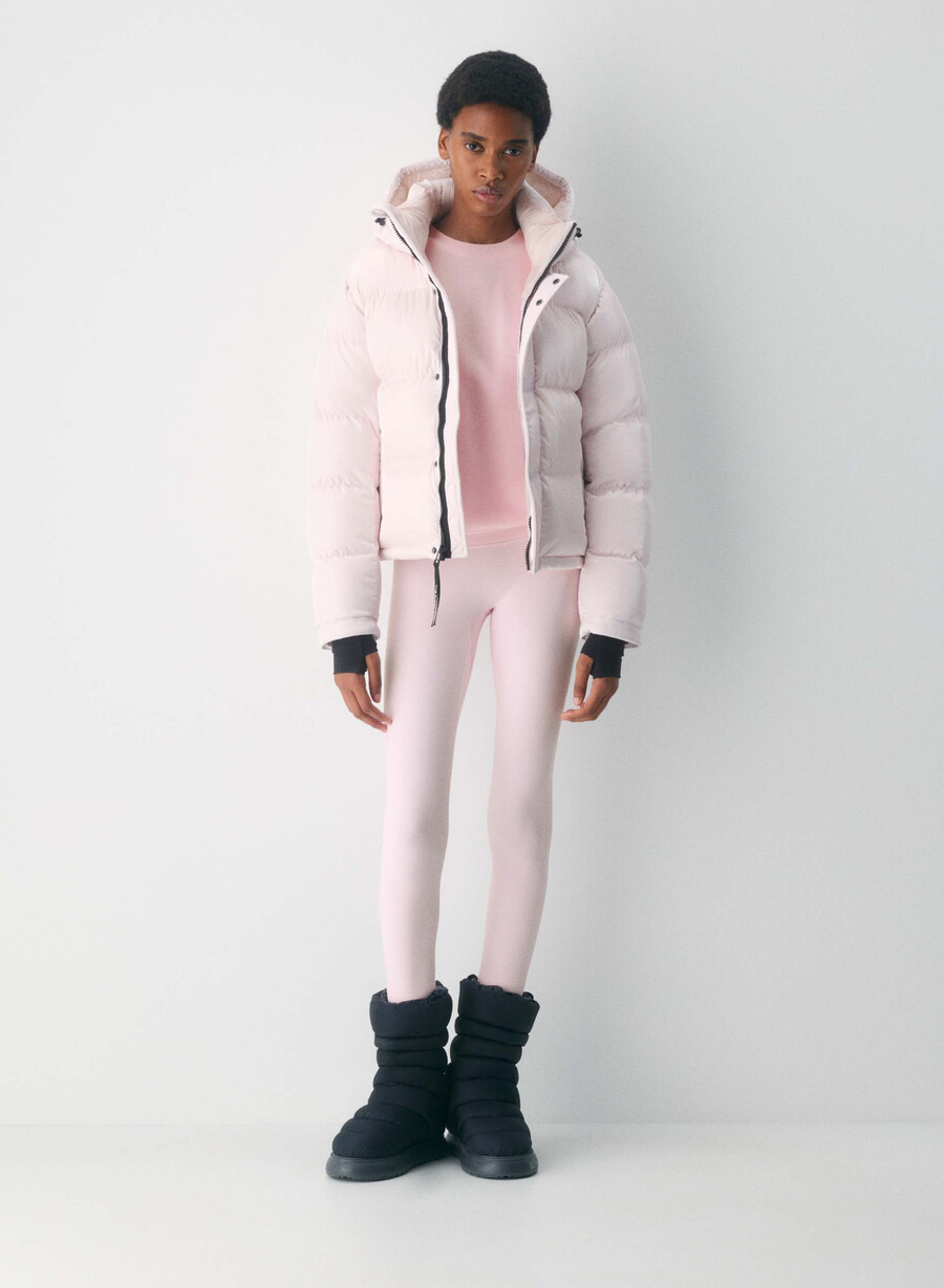 the super puff shorty - flytande glans mochi rosa