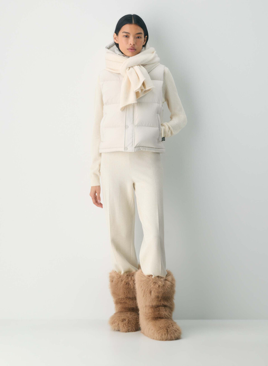 super puff shorty väst - climatte matt pÄrlor