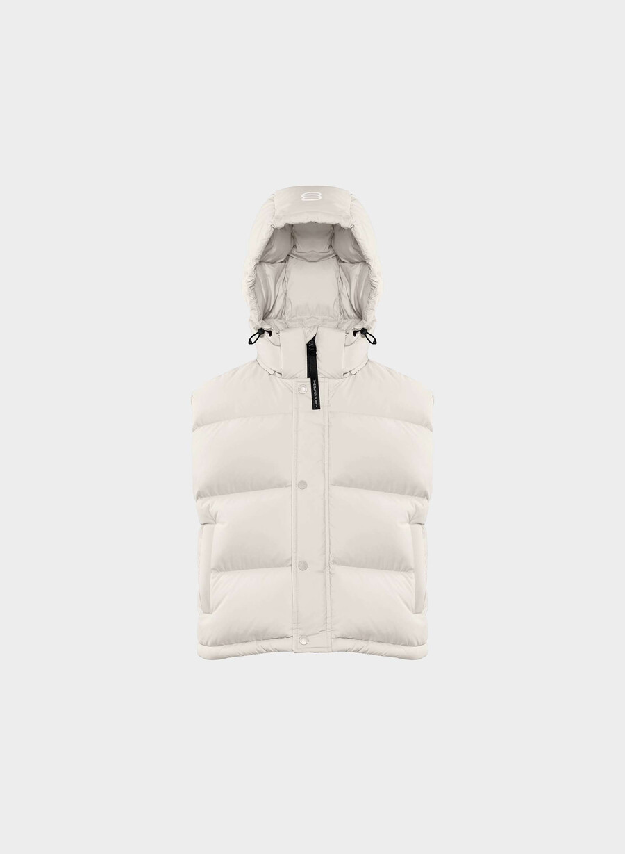 super puff shorty väst - climatte matt pÄrlor