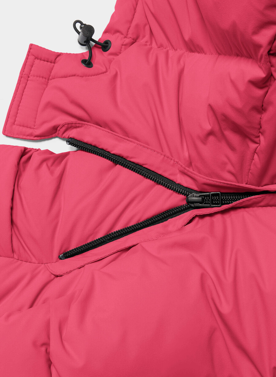 super puff shorty väst - climatte wink rosa