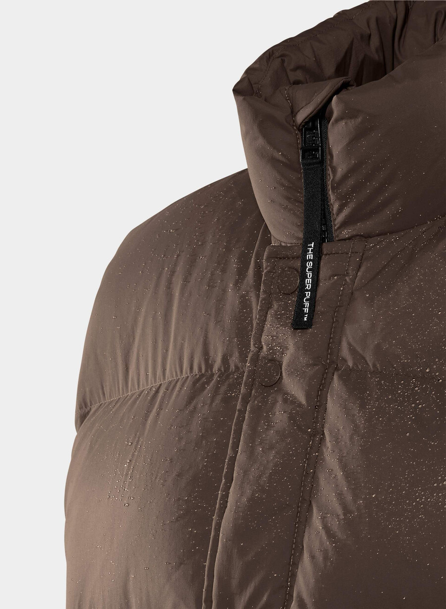 super puff väst herr - climatte rich mocha brun
