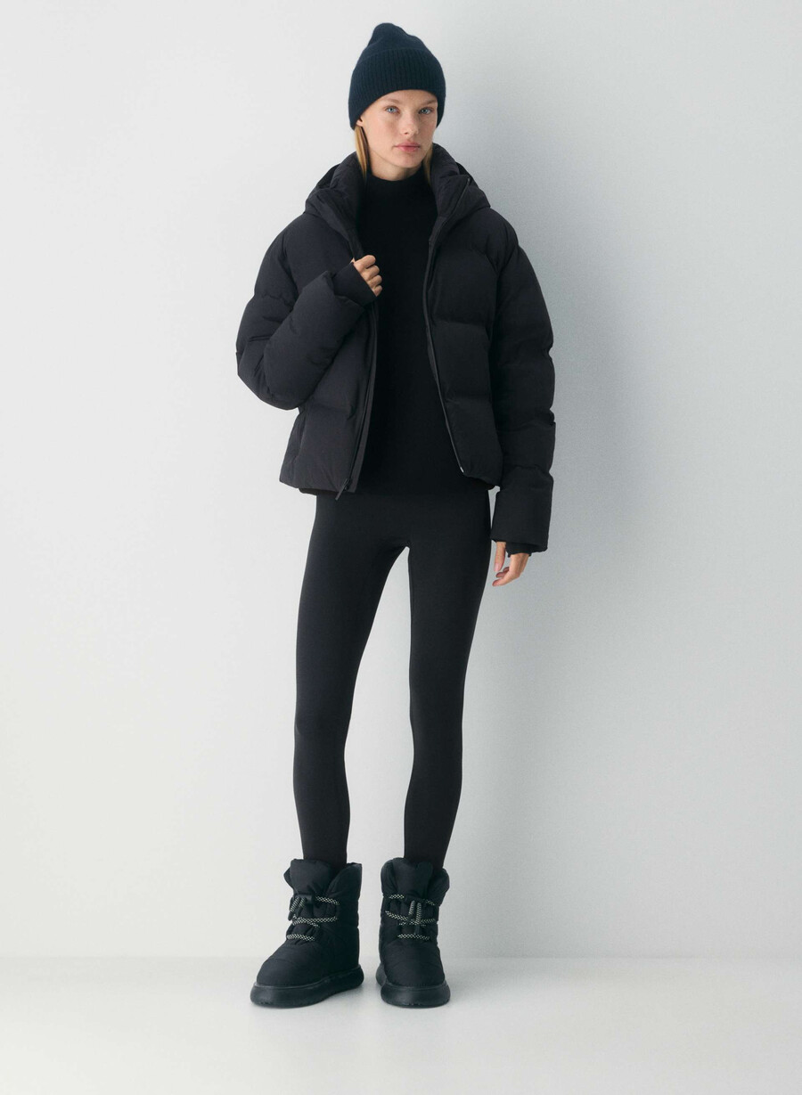 super puff₂o shorty - rainstop svart