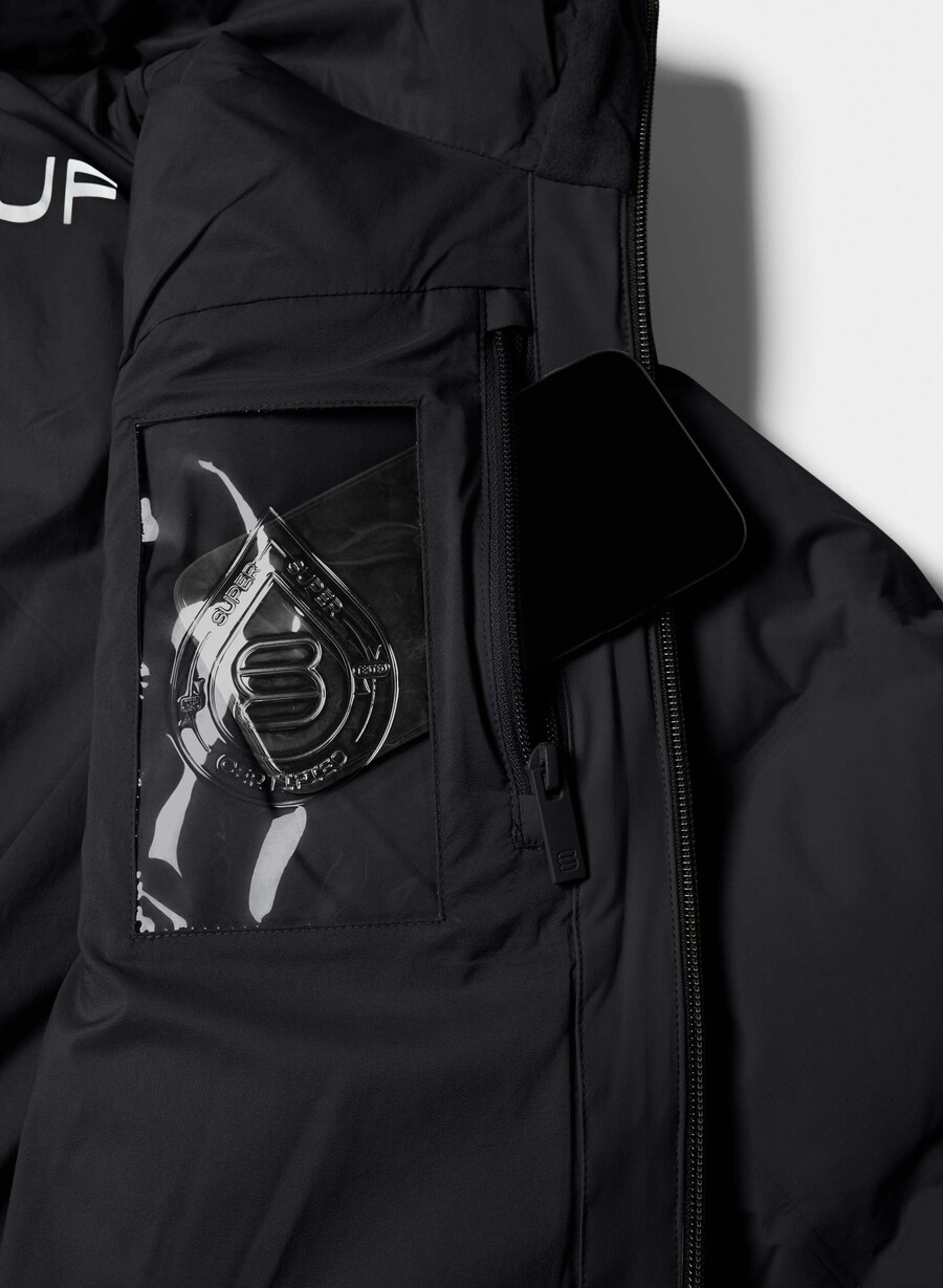 super puff₂o shorty - rainstop svart
