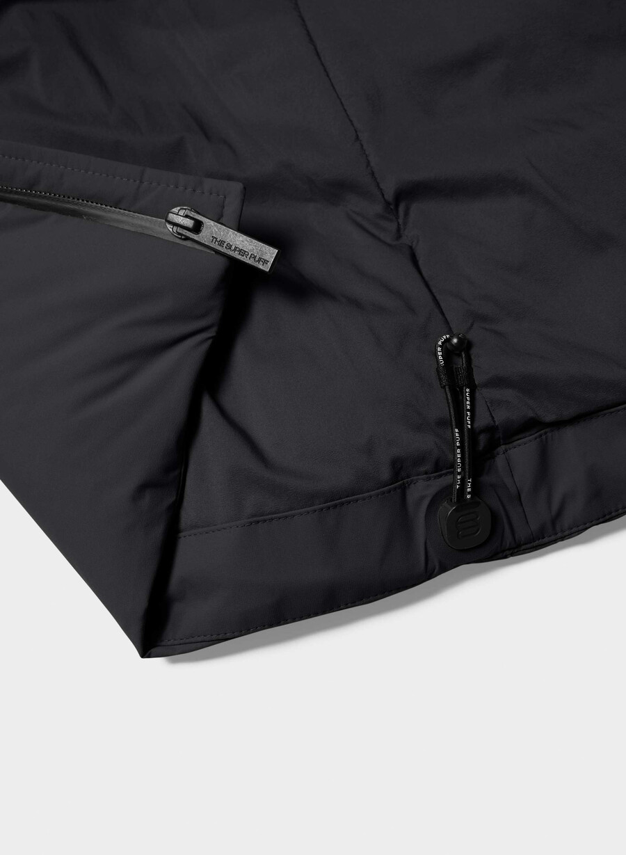 super puff₂o shorty - rainstop svart