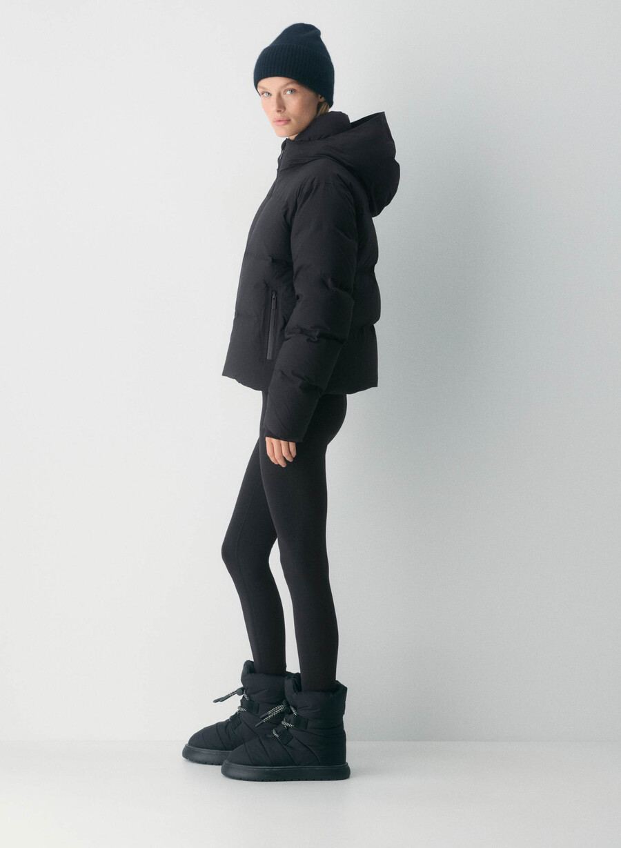 super puff₂o shorty - rainstop svart