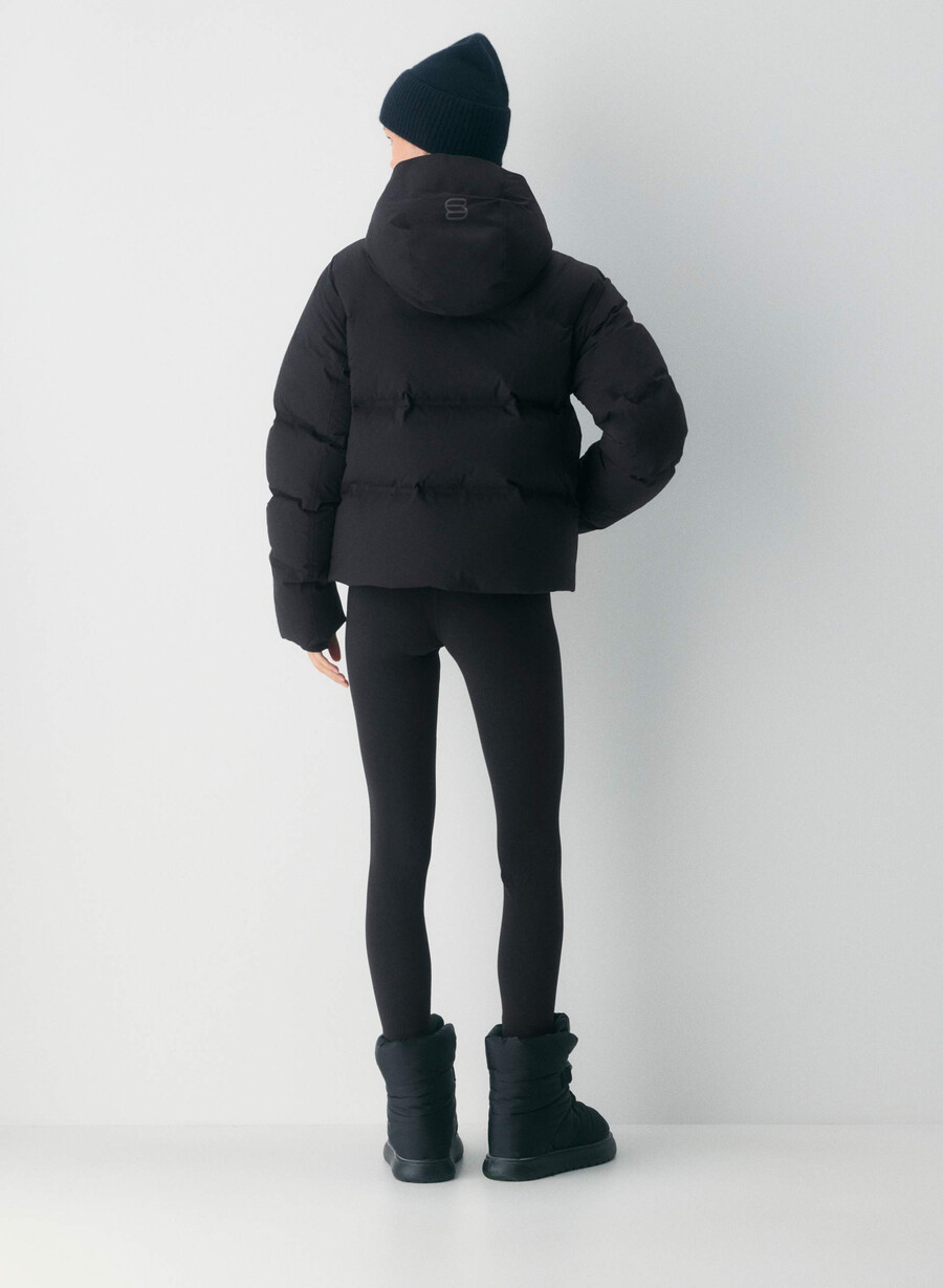 super puff₂o shorty - rainstop svart