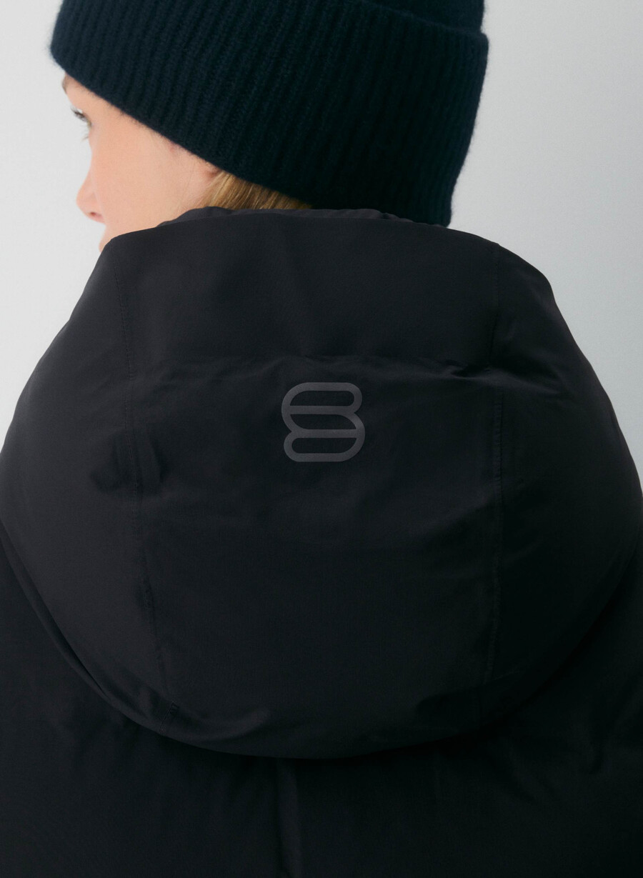 super puff₂o shorty - rainstop svart