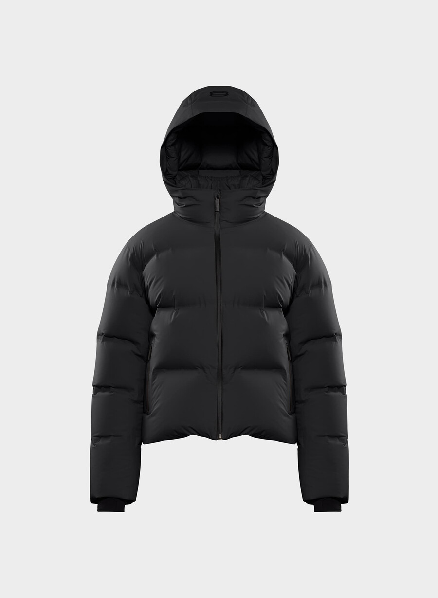super puff₂o shorty - rainstop svart
