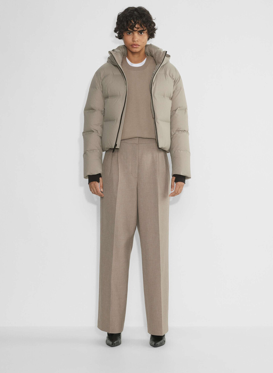 super puff₂o shorty – rainstop modern taupe