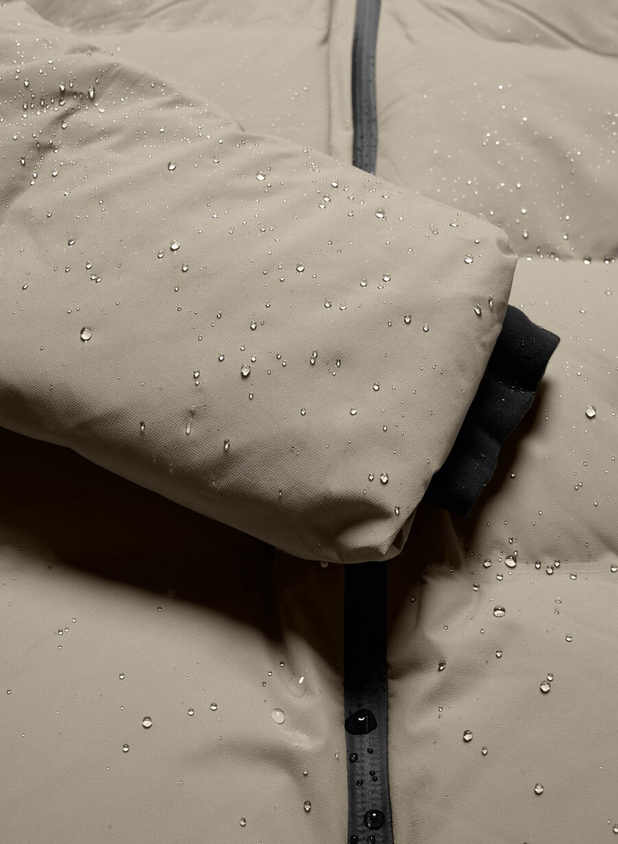 super puff₂o shorty – rainstop modern taupe