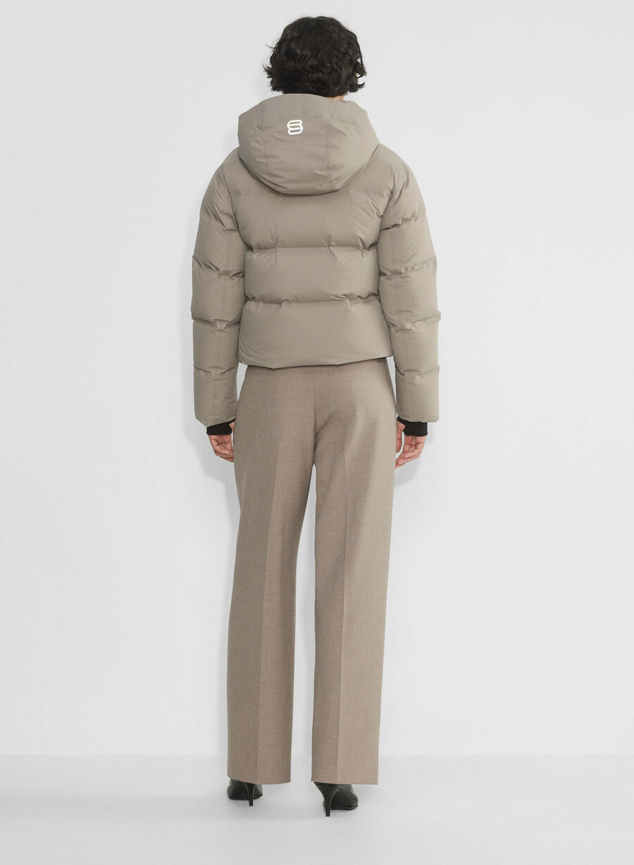 super puff₂o shorty – rainstop modern taupe