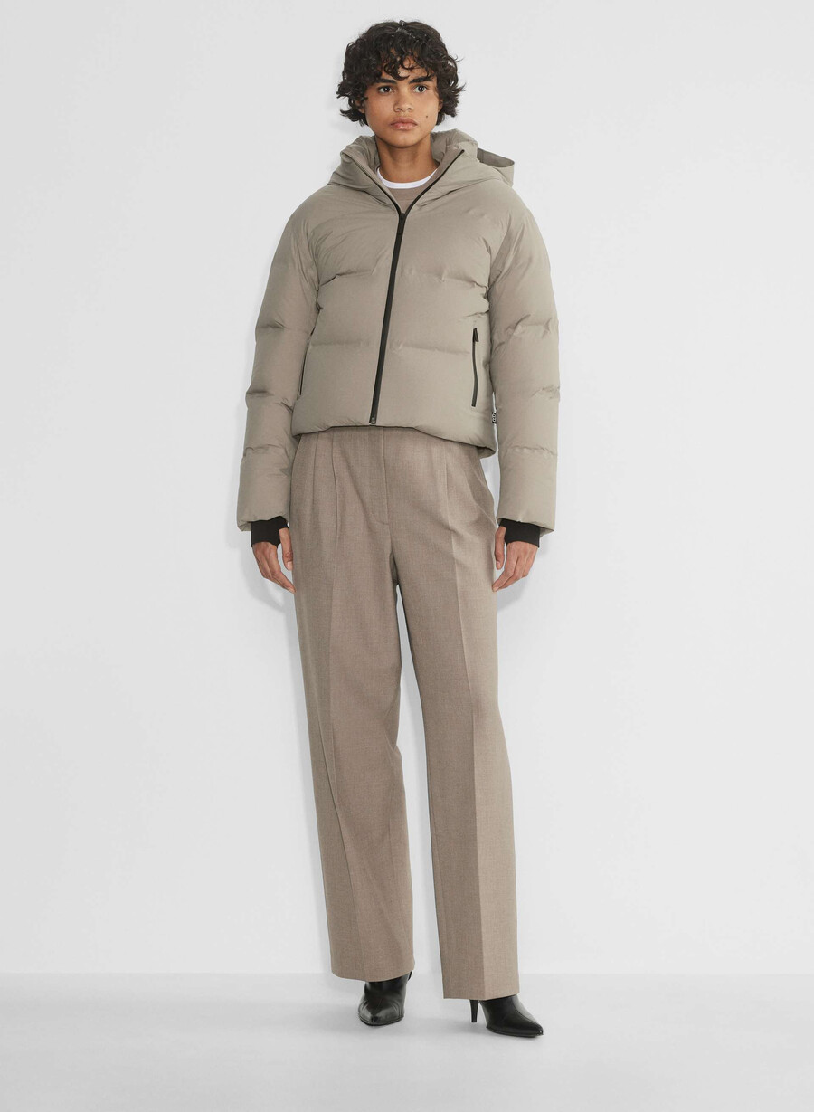super puff₂o shorty – rainstop modern taupe