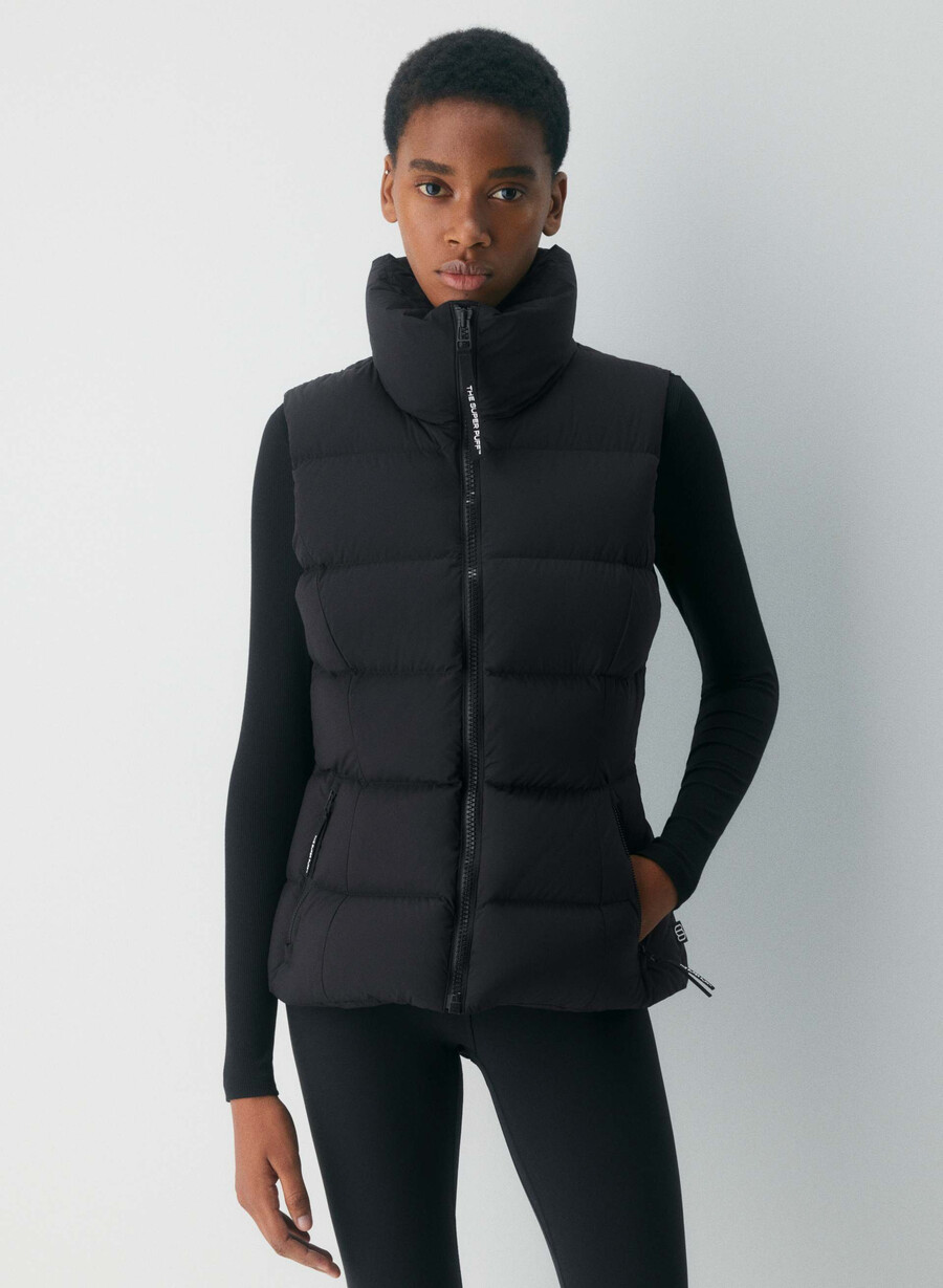 supersnug puff-västen – climatte svart