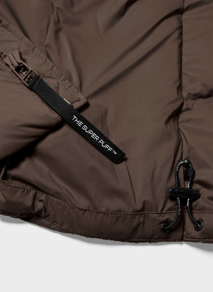 supersnug puff-västen - climatte rich mocha brown