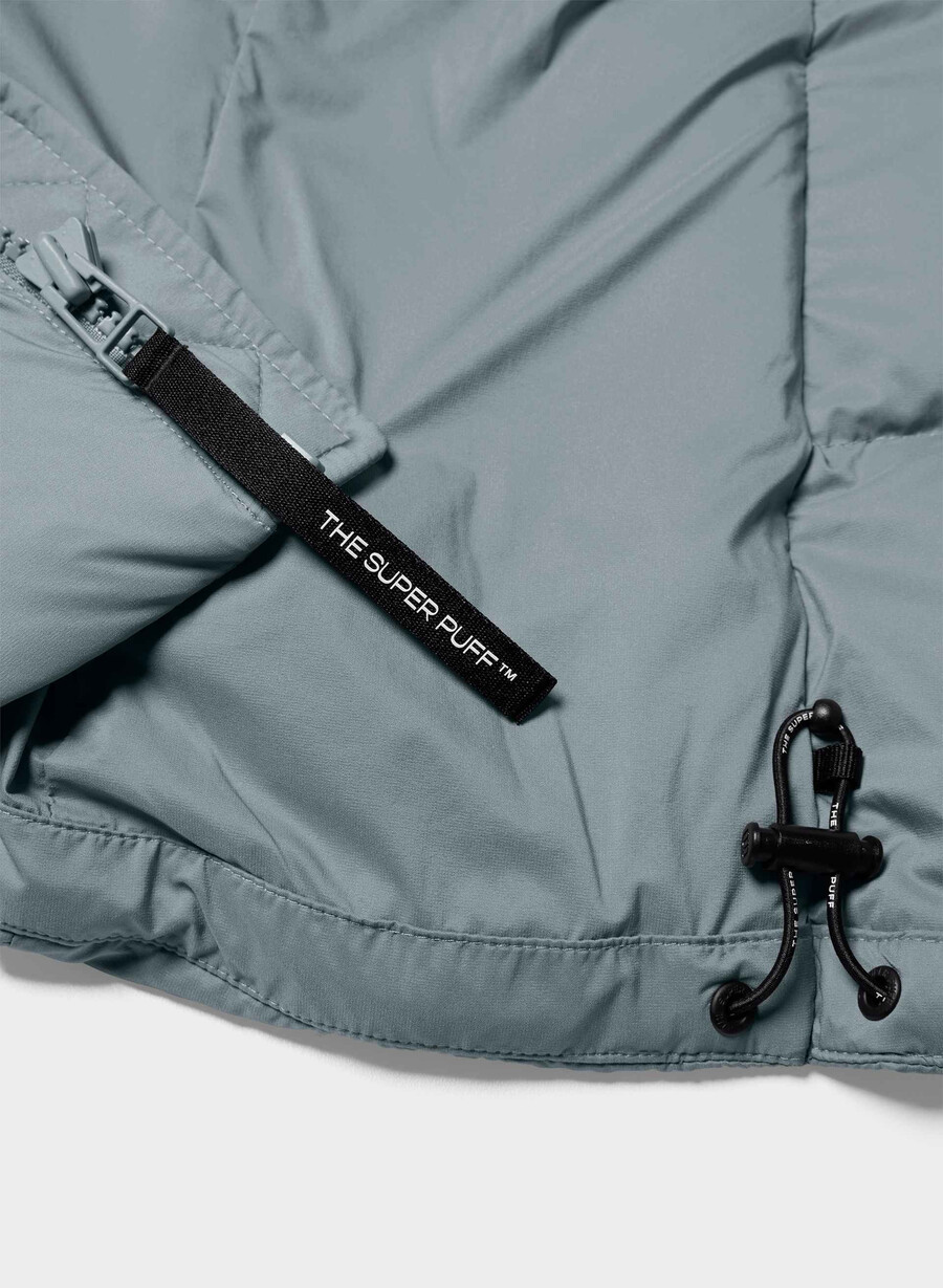 supersnug puff-västen – climatte slab blÅ