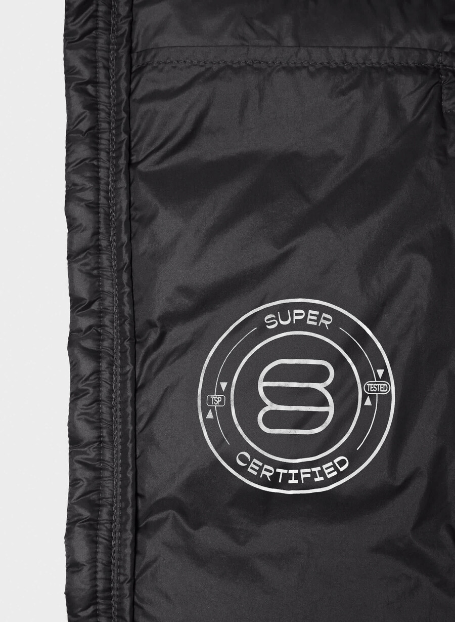 superstuff puff – lite shine svart