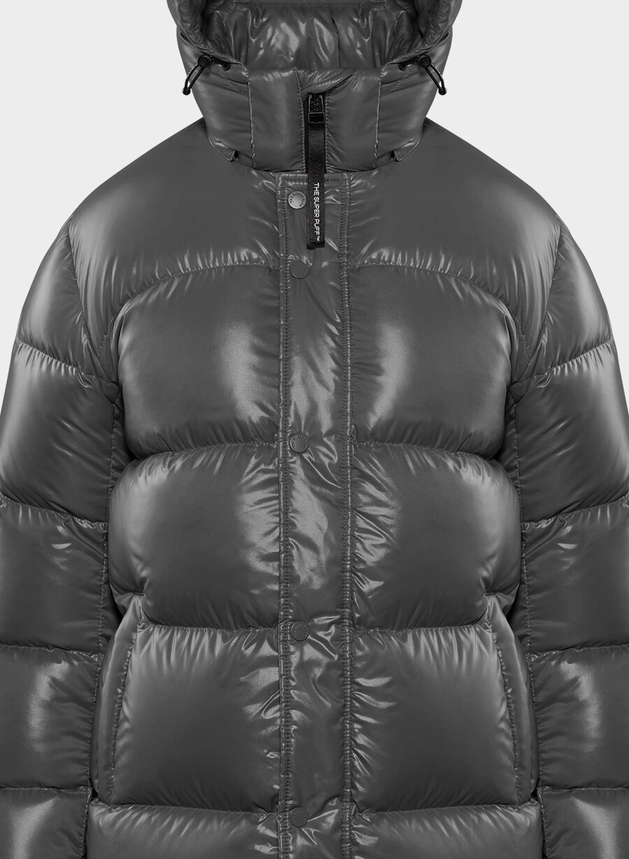 the super puff mellan - högblank kolgrÅ