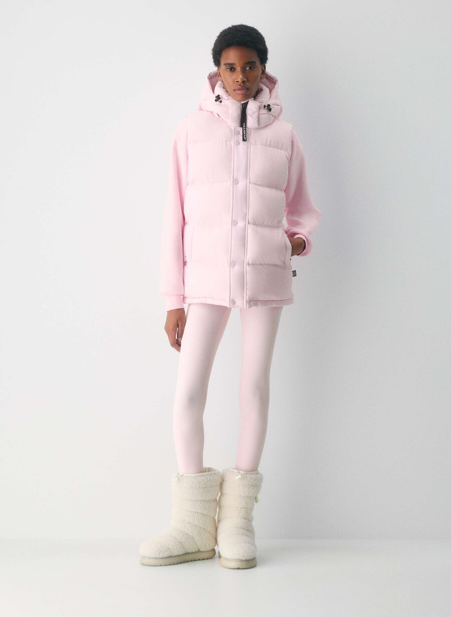 superpuff lohip-västen - climatte magnolia