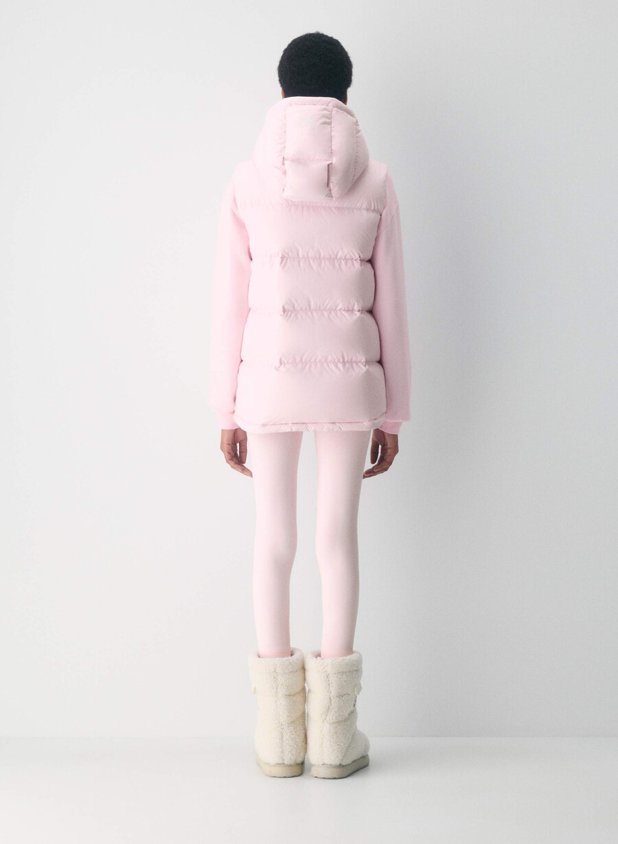 superpuff lohip-västen - climatte magnolia