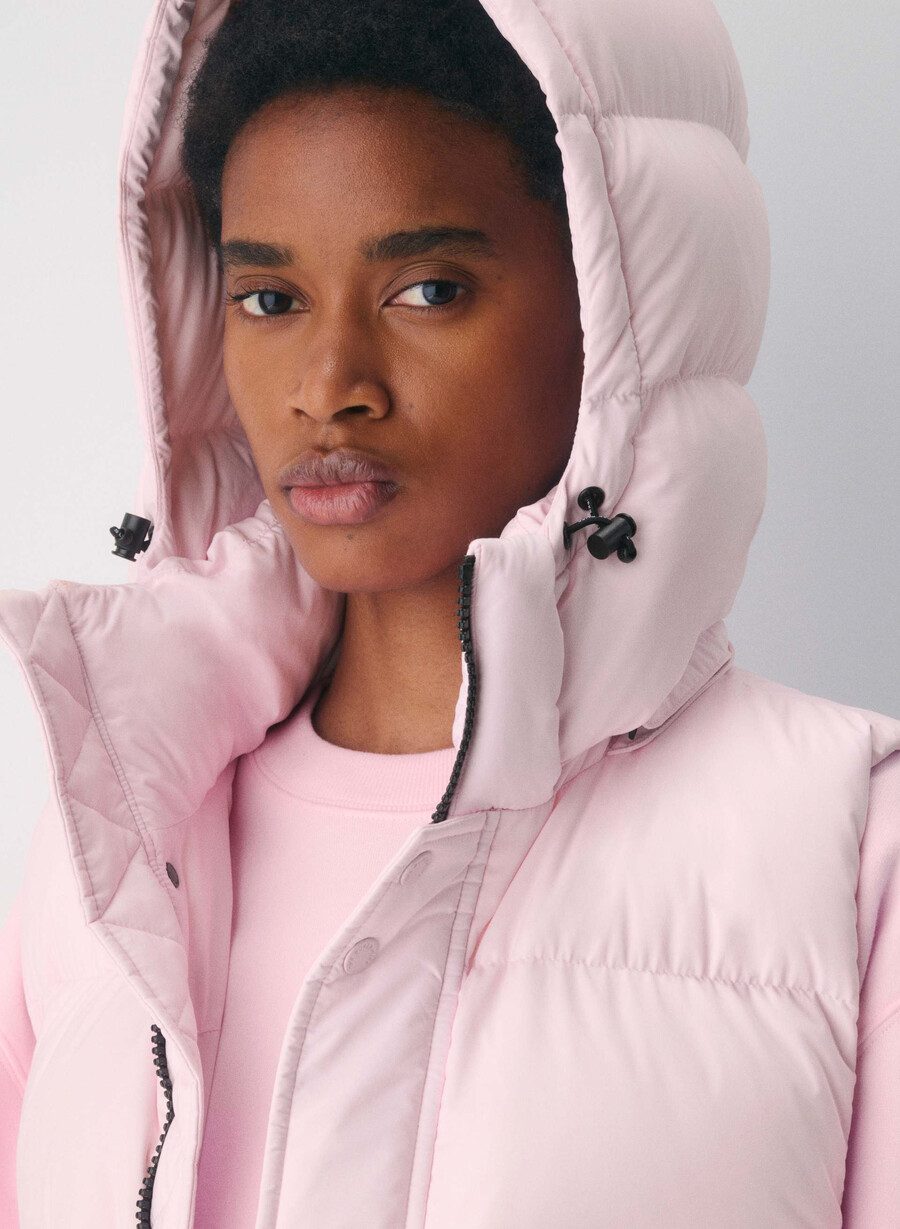 superpuff lohip-västen - climatte magnolia