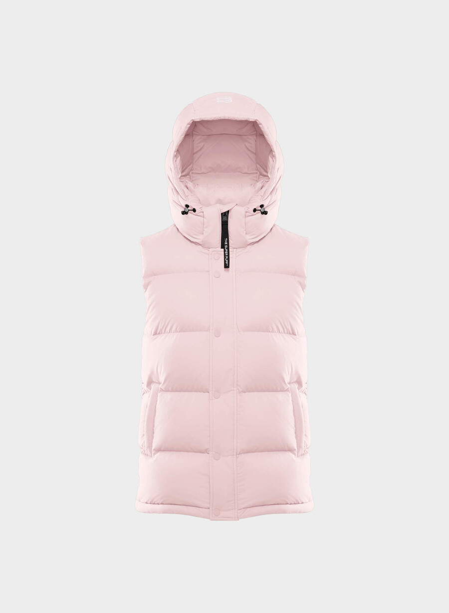superpuff lohip-västen - climatte magnolia