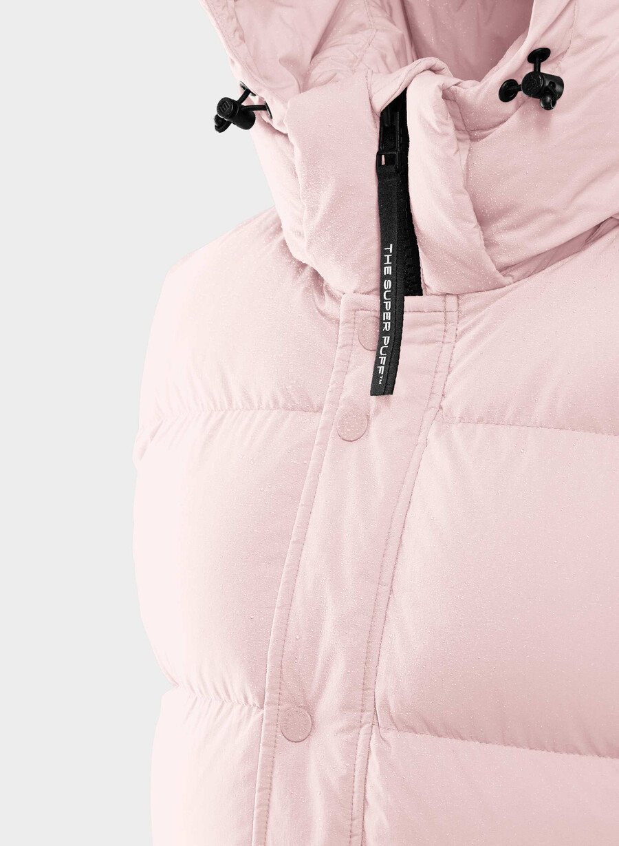 superpuff lohip-västen - climatte magnolia