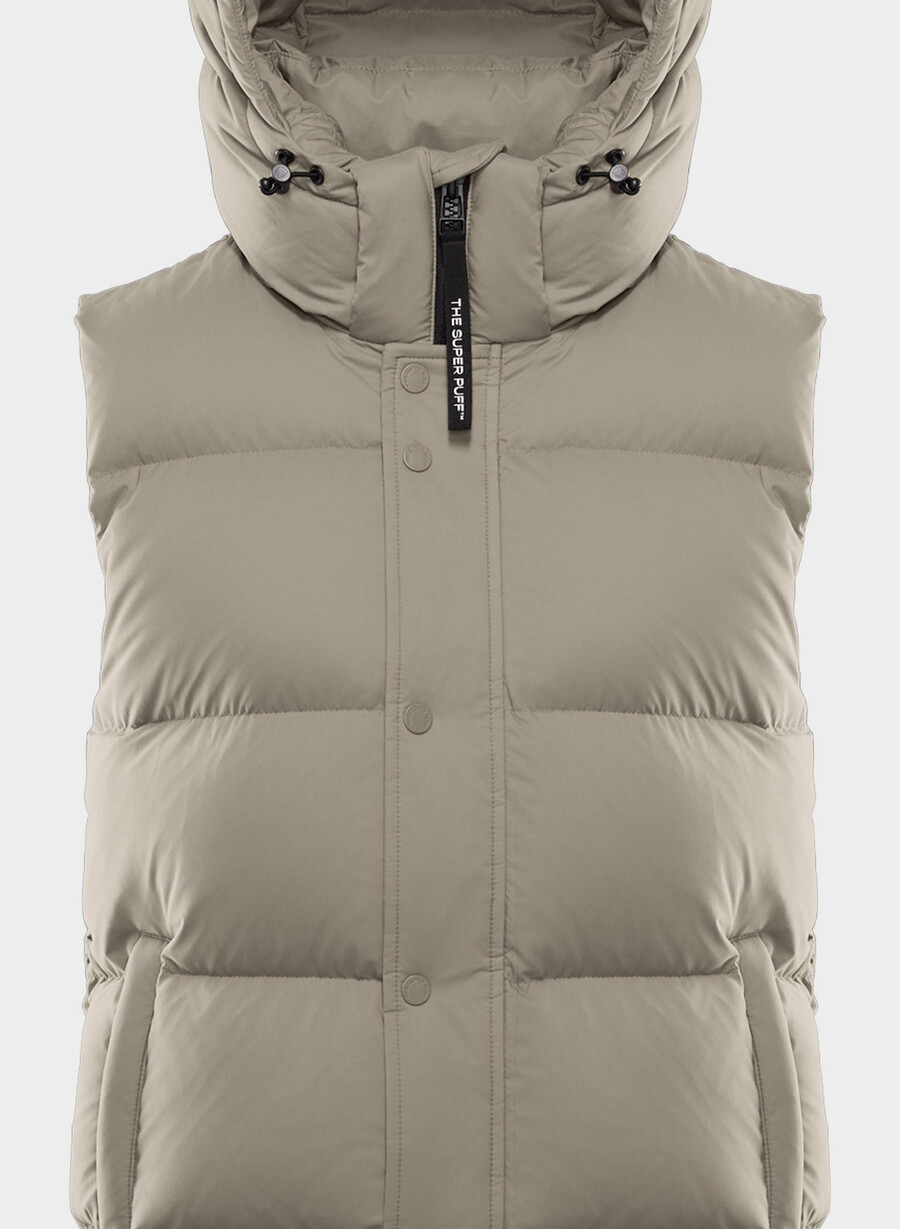 superpuff lohip-västen – climatte modern taupe