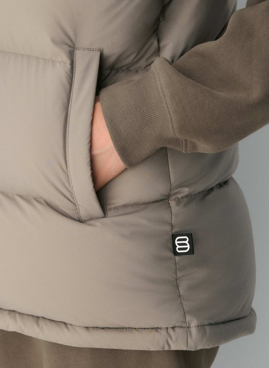 superpuff lohip-västen – climatte modern taupe
