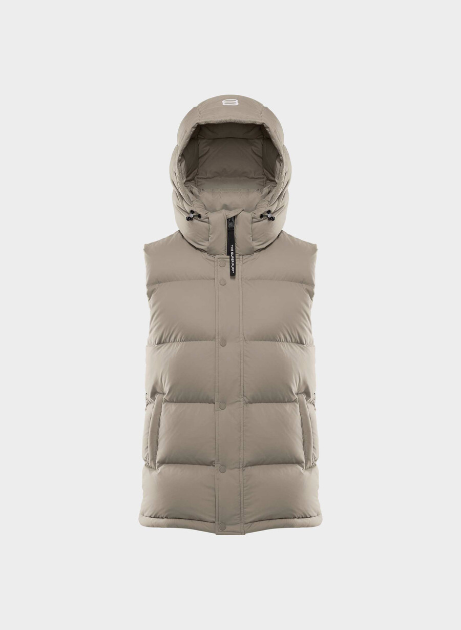 superpuff lohip-västen – climatte modern taupe
